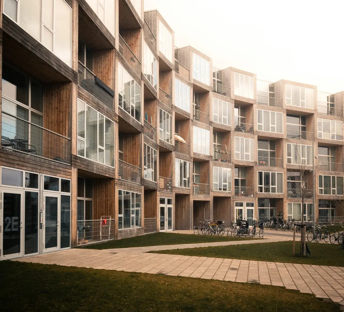 Façade d'un immeuble en copropriété géré par un conseil syndical